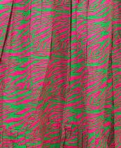 NEW! Pink & Green Smocked Maxi Dress