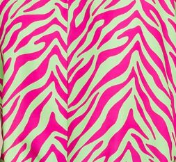 Pink & Green Tiger Stripe Blouse