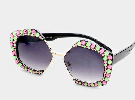 Square Bling Sunglasses