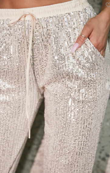 Sequin Jacket & Pant Set