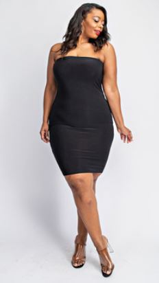 Versatile Tube Dress (Black or White)