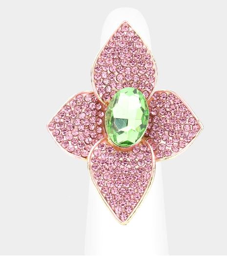 RESTOCKED! Petal Bling Ring