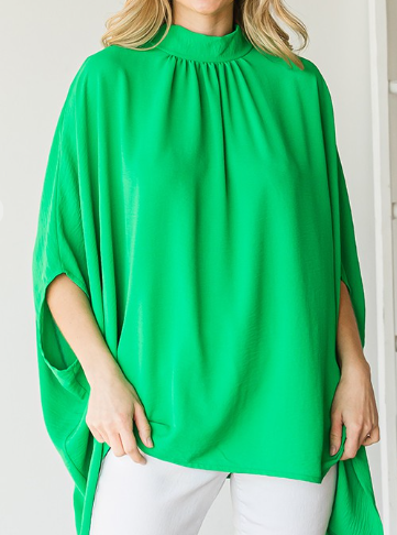 Green Dorman-sleeve Top (14)