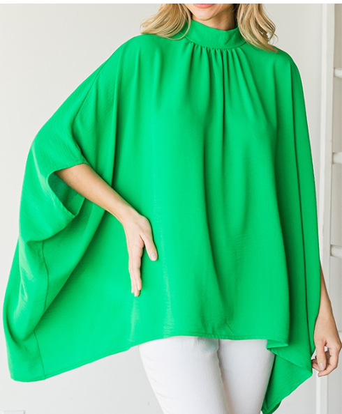 Green Dorman-sleeve Top (14)