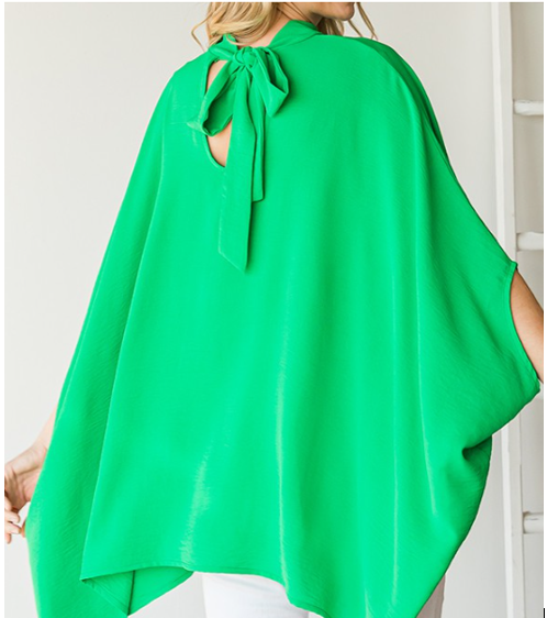 Green Dorman-sleeve Top (14)