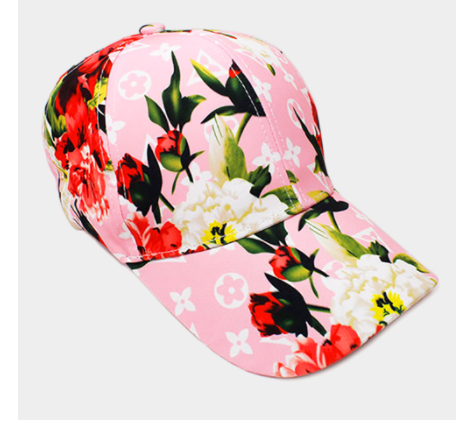 Pink and & Green Luxe Baseball Hat