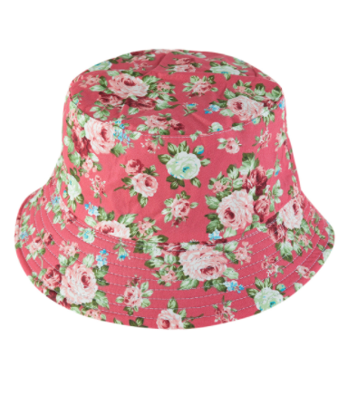 LAST ONE! Pink and Green Bucket Hat